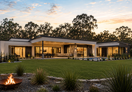 Luxury acreage home