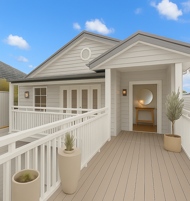 GW Homes narrow block home
