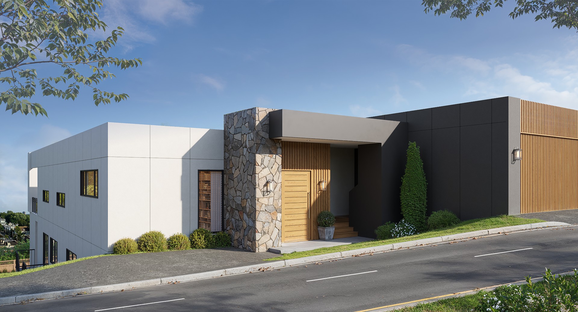 GW Homes — custom home exterior