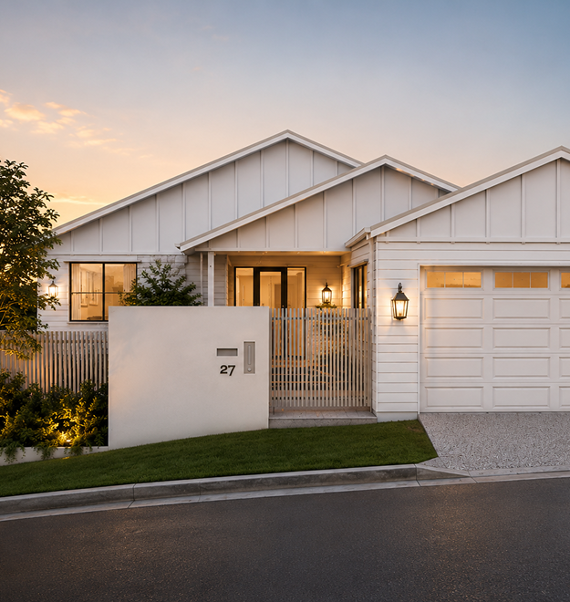 GW Homes sloping block home