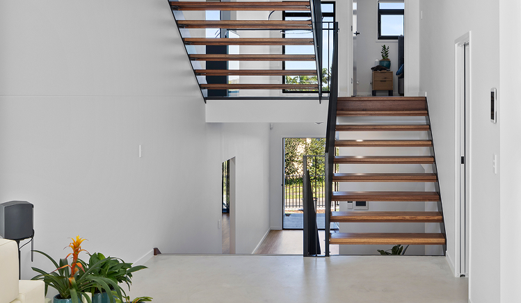 GW Homes sloping block home
