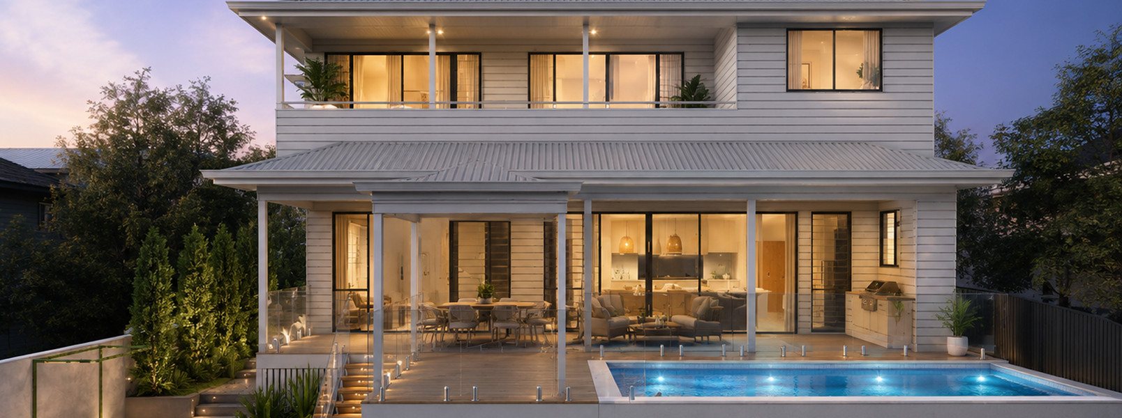 GW Homes sloping block home